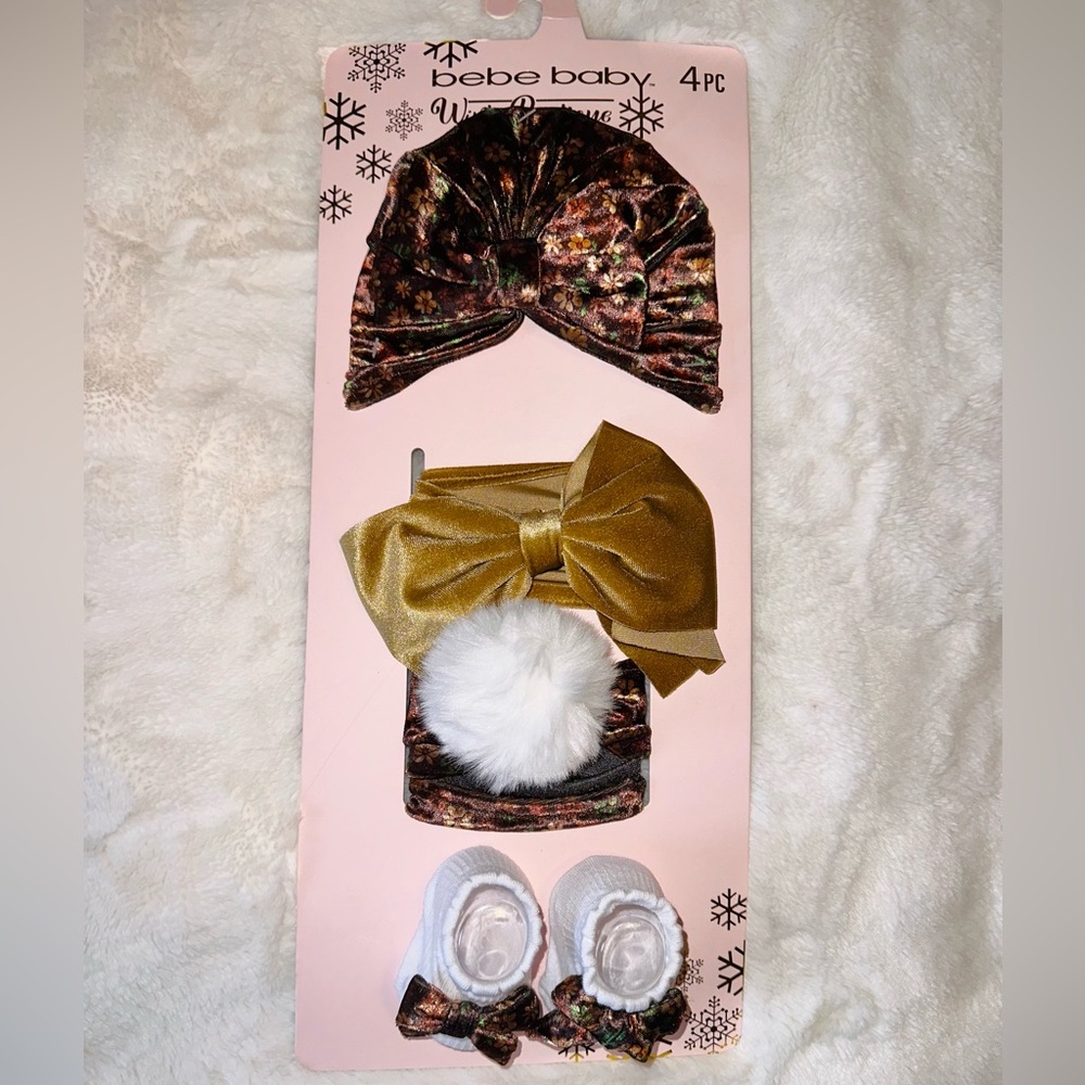 New Bebe Baby 4pc Set - Picture 2 of 3